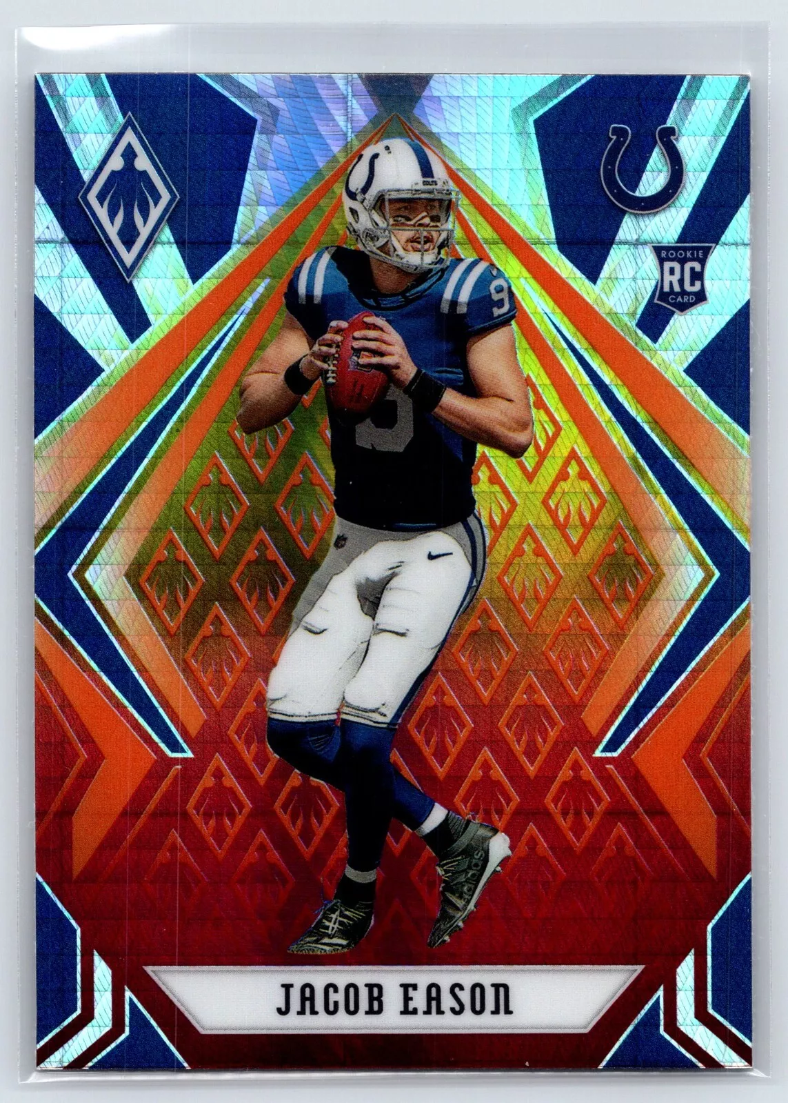 2020 Phoenix Jacob Eason Rookie Fire Burst #116 Colts