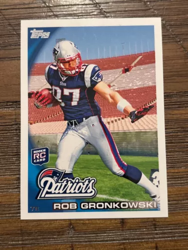 2010 Topps Rob Gronkowski #148 RC Rookie New England Patriots