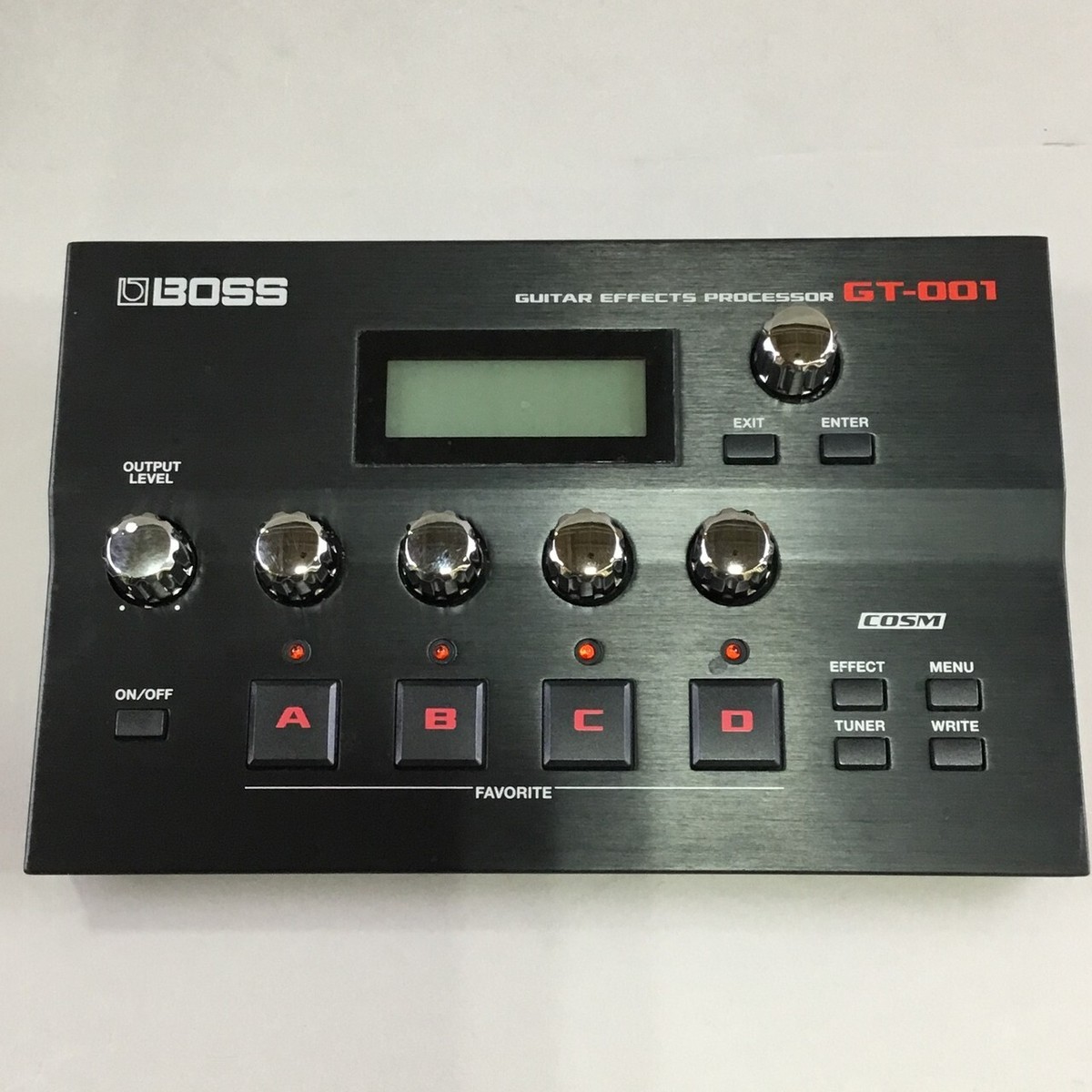 BOSS －GT－001 gt001 Amazon.com: BOSS GT-001 Tabletop Guitar Effects Processor