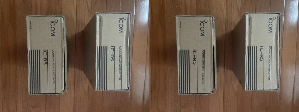 Icom IC- R5 Receiver Radio LOT OF 4 Handheld Portable Communications Wideband - Image 2 of 4