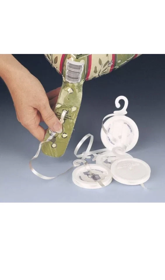 Juego de 50 pesas de globo de carrete para globo de lámina o látex cinta de 5 pies en carrete Foto 3 de 3