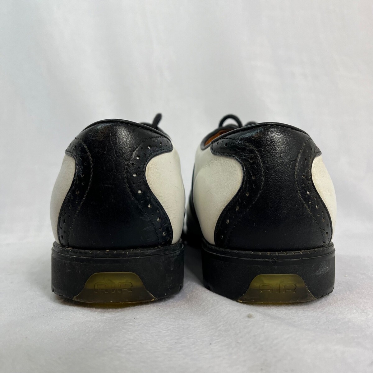 Vintage Nike‎ Air Comfort Gore-Tex Golf Shoes 183238-121 Men\'s Sz 9.5 Vintage Nike Golf Spikes Shoes Air Zoom Tradition Saddle  main image 3