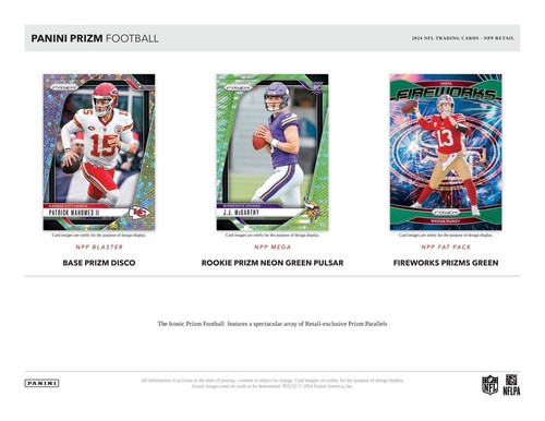 2024 Panini Prizm Football 6-Pack Blaster (Lazer Prizms!) - Bild 2 von 9
