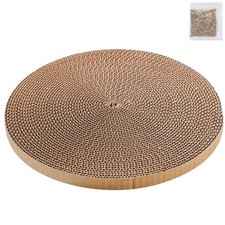 Round Cat Scratcher Refill 10 inch Diameter 3/5 Inch Thickness Circle Scratch...