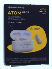 Audien Hearing ATOM Pro 2 Hearing Aids
