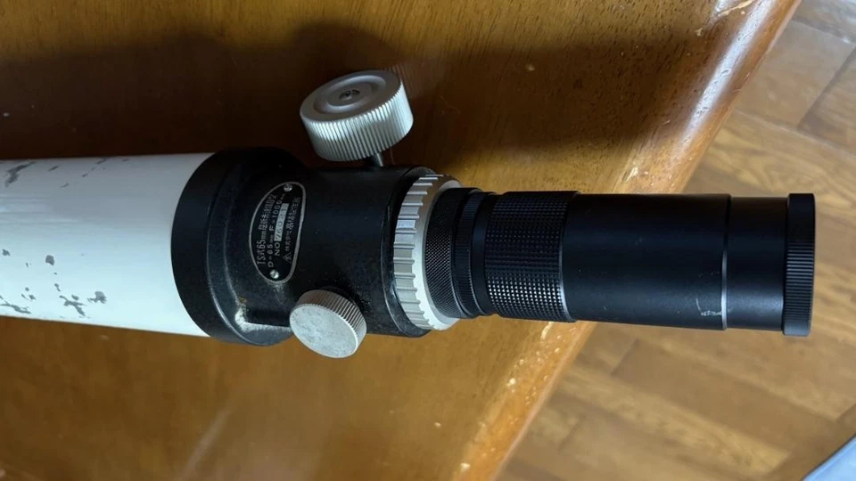 Telescópio refrator Takahashi TS 65mm f 1000mm com ocular ou 40mm usado - Imagem 4 de 4