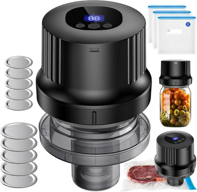 Mason Jar Vacuum Sealer Kit-Fully-Automatic-Canning-Jar-Sealer-Vacuum-Sealing,20
