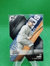 Ty Cobb 2020 Topps Decade of Dominance Die-Cut Black /299 Tigers 