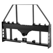 VEVOR Skid Steer Pallet Frame with Hitch Receiver & Spear Sleeves 4000 lbs