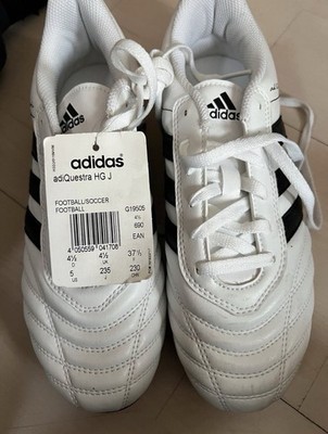 Adidas adiQuestra HG J Soccer Schuhe NEU für Kids Grösse 4 1/2