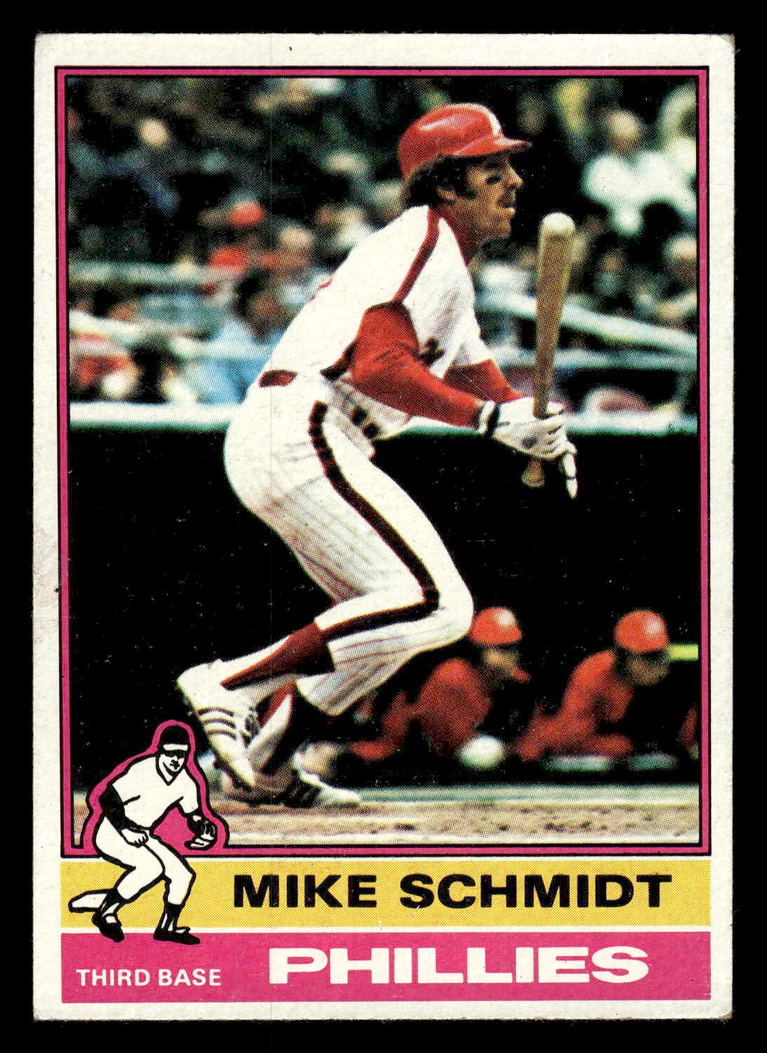 1976 Topps #480 Mike Schmidt - VGEX-EX *TedsCardShack*