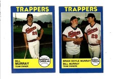 1988 SALT LAKE CITY TRAPPERS COMPLETE (30) CARD SET (BILL MURRAY ROOKIES)