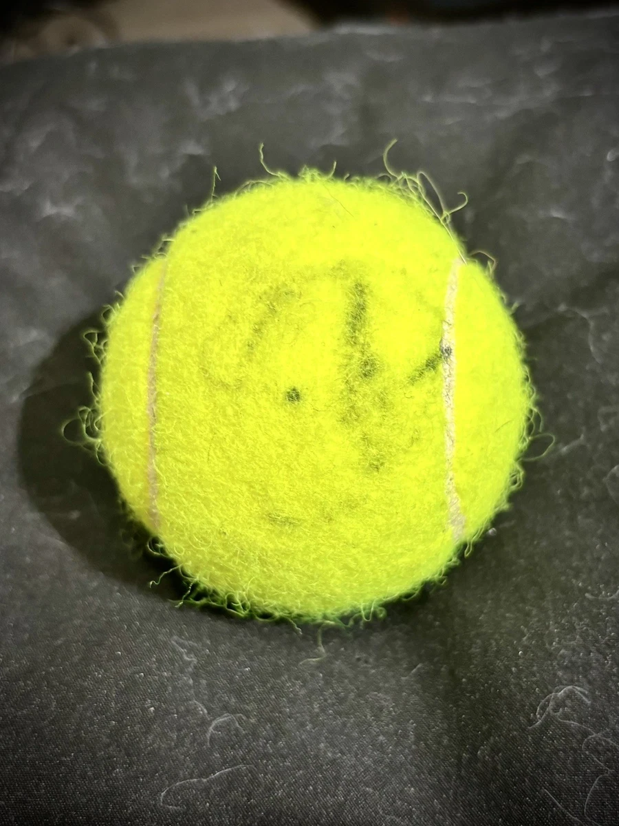 Ballon De Tennis Signé Novak Djokovic - Avec Certificat D'authenticité JSA COA, US Open