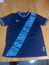 Guatemala Men's Umbro Short Sleeve 2023/24 Away Jersey Blue Medium