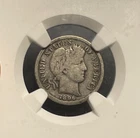 (#102467) Barber Dime:  1896 S.  NGC VG 8.  CAC.  Key date!   (see video!)