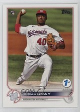2022 Topps Series 1 1st Edition Josiah Gray #43 1l8l