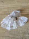Vintage Barbie And Midge Ruffles And Lace Dress Skirt Used