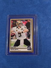 2025 Panini Donruss - Drew Brees #285 Press Proof Blue