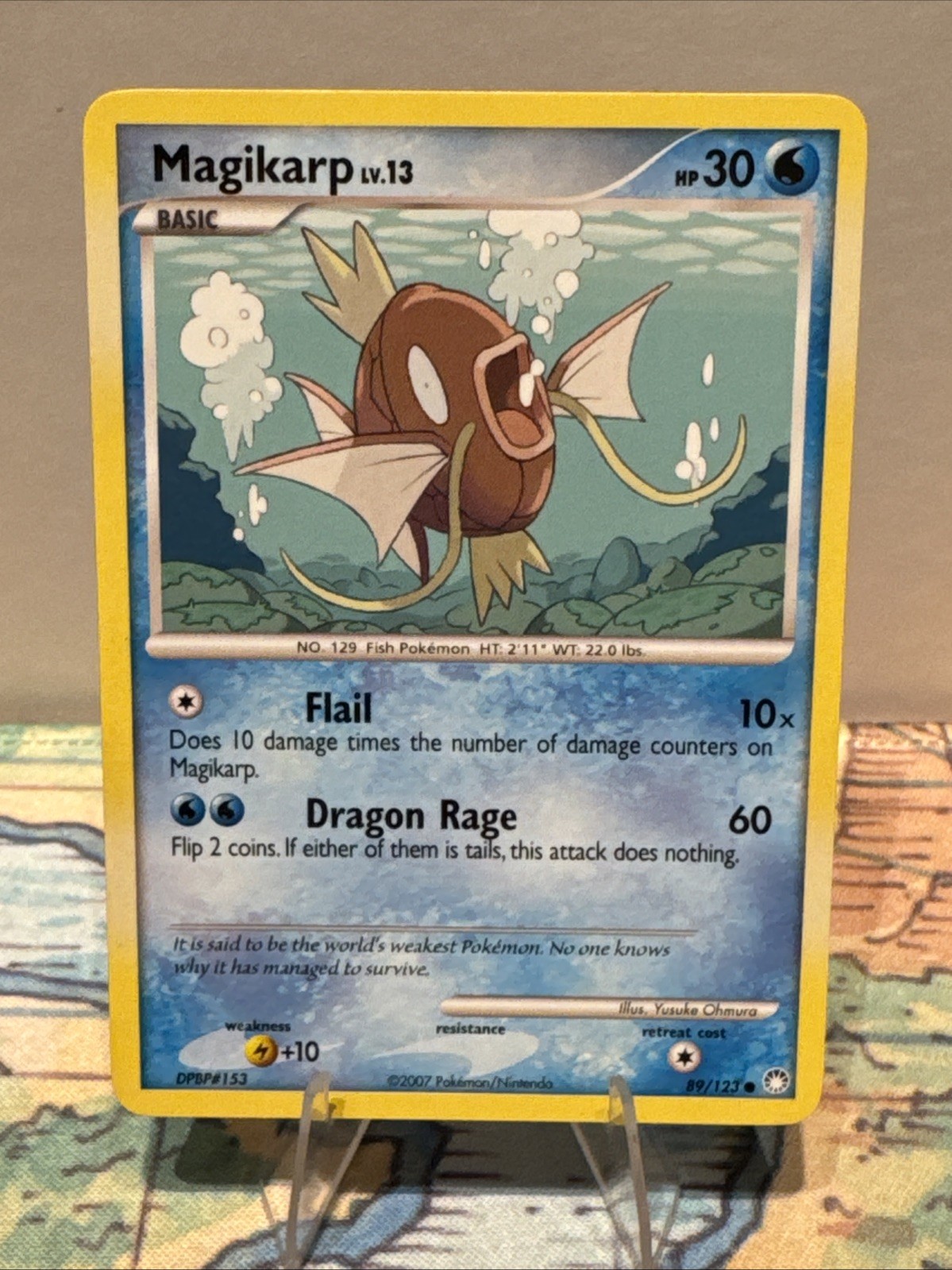Magikarp 89/123 Mysterious Treasures Regular
