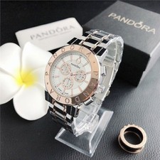 UK Woman’s Fashion Pando*ra Quartz Watch Wristwatch