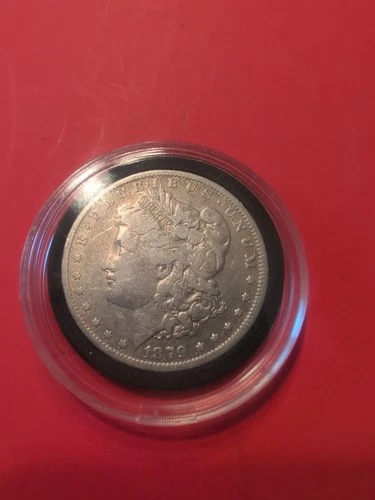 1879-P Morgan Silver Dollar AU Detail Strong Strike Nice Eye Appeal