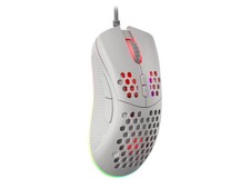 Genesis KRYPTON 555 RGB Wired Gaming Mouse White