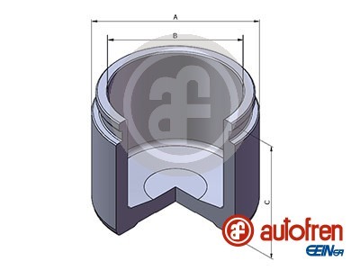 Rear AUTOFREN SEINSA D025339 Piston, brake caliper for TOYOTA