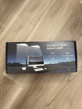 Double Head LED Desk Lamp clamp on 