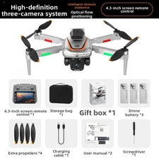 M3 4.2in Screen Drone  Screen Remote 4K Camera Obstacle Avoidance Return Home