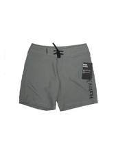 NWT Hurley Women Gray Athletic Shorts 23W