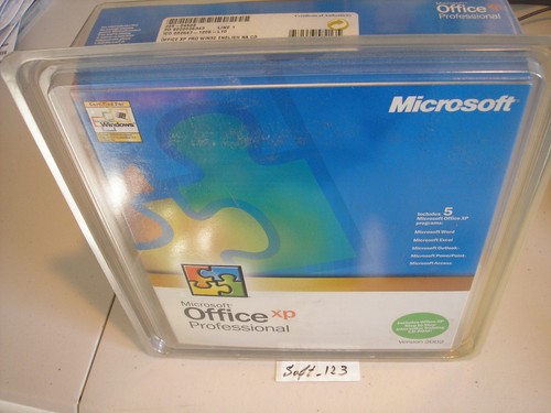 Windows Xp Pro Retail Microsoft Office XP Professional Licensed for 2 PCs =New Sealed Retail ...