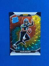 JALEN MILROE 2025 PANINI INSTANT NFL HOLOFLEX RATED ROOKIE RC TIE-DYE #24/25