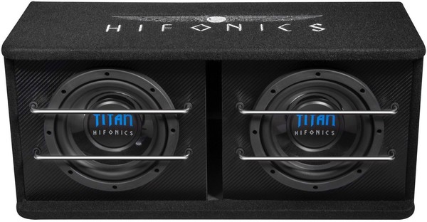 Hifonics Titan TDA200R 2X 20 Cm Aktiv Subwoofer 600 Watt Rms: 300 Watt-image