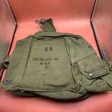 1960s US Army Military M17 Protective Mask Field Bag