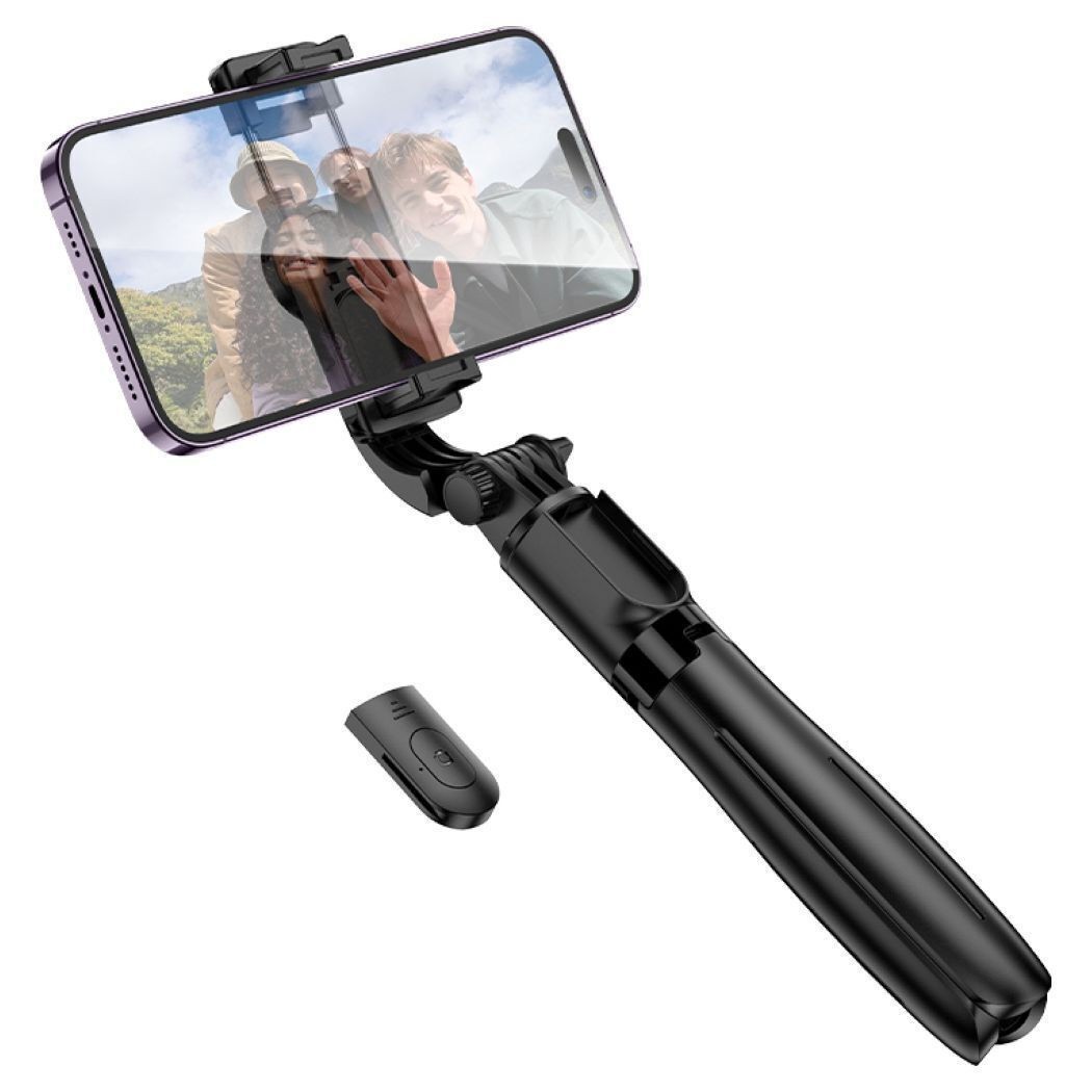 Asta Selfie Bluetooth 5.2 con Treppiede e Telecomando 0.7m Borofone BY13