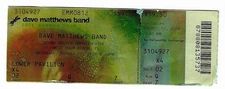 Dave Matthews 8/12/06 West Palm Beach FL Sound Advice Amphitheatre Rare Ticket!