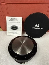eMACROS Wireless Conference Speakerphone & Music Mint Condition