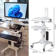 Carrello porta tessere dentali per scanner intraorale computer dentista studio carrello