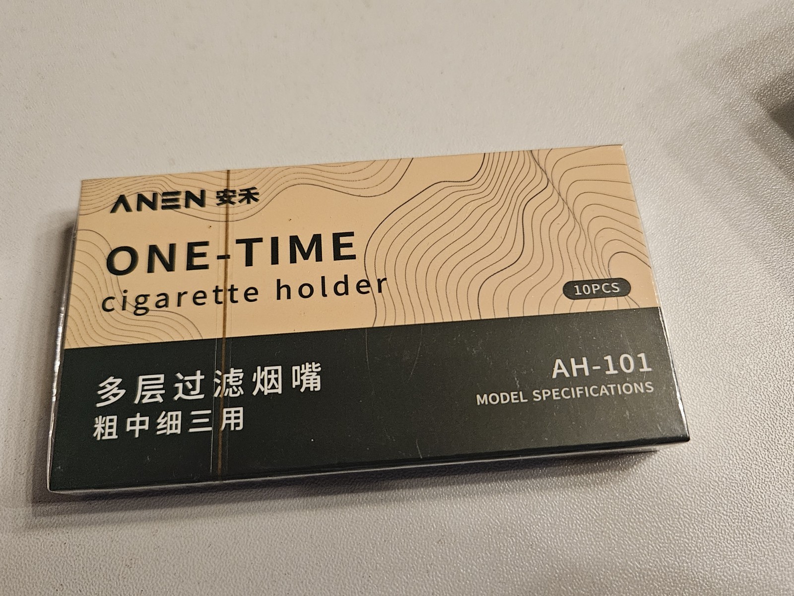 360 Pack Bulk Cigarette Triple Filter Plastic Tips Holder Block Out Tar & Nic