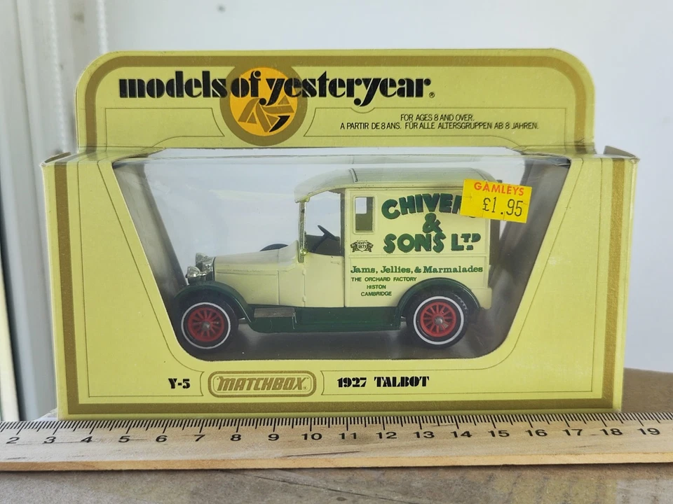 Vintage Retro Car Lesney Yesteryear Y5 1927  Talbot Van MATCHBOX, England, Boxed - Image 2 of 4