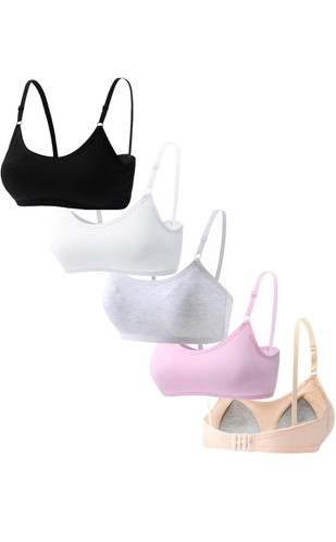 training bra girls 6 Pairs