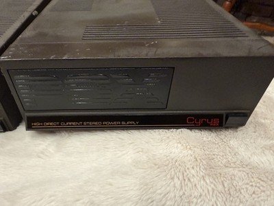 Cyrus Two Integrated Amplifier & PSX Power Supply Analog Stereo