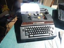 1982 Brother Correct-O-Ball XL-1 Electric Typewriter Tested Good w Hard Cover thumbnail