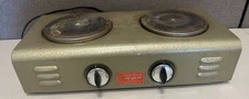 Vintage Mid Century MCM Tele-Heet R46-W Portable Electric Stove Burners