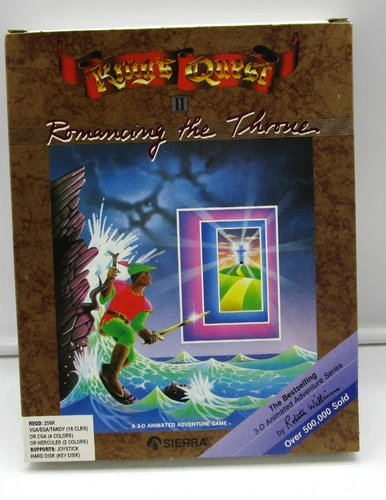 Sierra King's Quest II ROMANCING THE THRONE