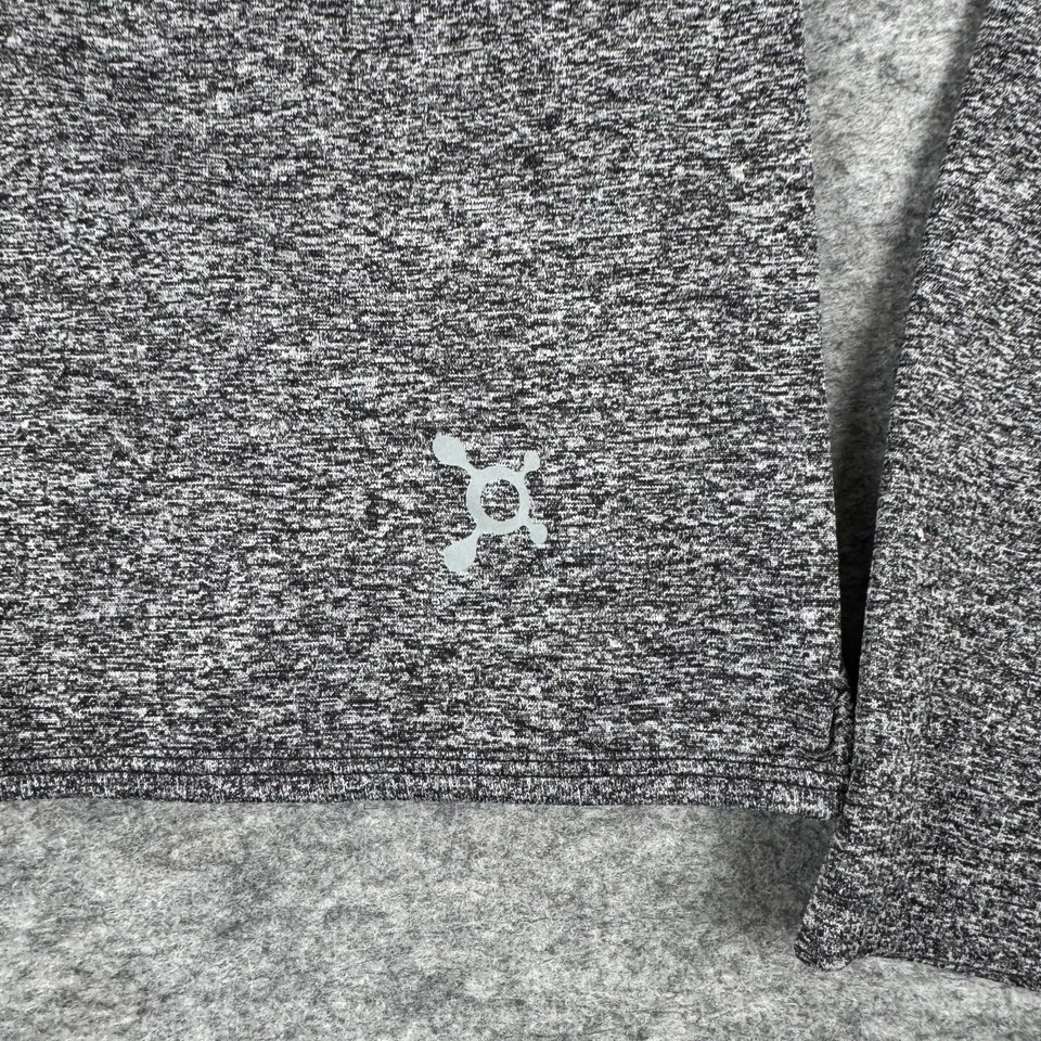 Orange Theory Pullover Shirt Long Sleeve Heathered Gray Womens Medium M - Image 3 of 4