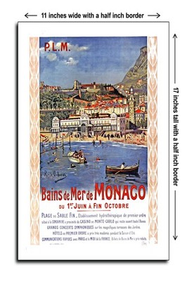 1903 PLM, Monaco Seaside Resort 2 - 11x17 Poster