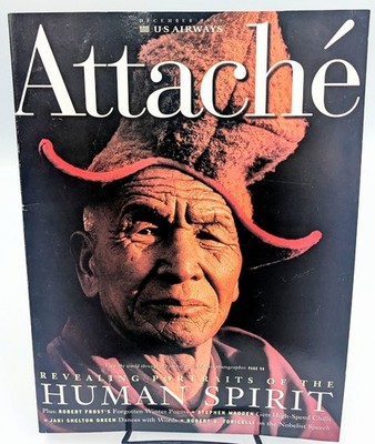 USAirways In Flight Magazine Attache December 1999 Portraits of Human Spirit