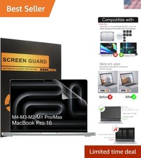 Matte Finish Anti Glare Screen Protector for MacBook Pro 16'' - Pack of 3