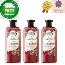 Image of 3x Herbal Essences Arabica Coffee Fruit Shampoo Infuses Fine 400ml⭐FAST SHIPPING